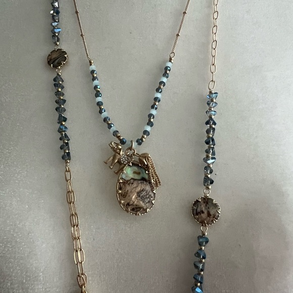 Lonna & Lilly Flower Layered Necklace - Picture 3 of 4